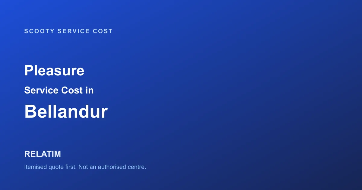 Pleasure Service Cost in Bellandur, Bangalore